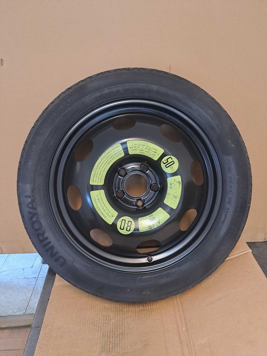 Roata de rezerva Slim Peugeot 5008 508 Volvo XC60 Xc40 Xc90 135 80 R18