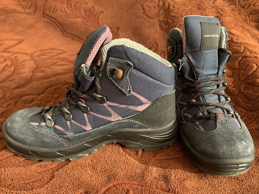 Ghete Deltex Highland Creek piele naturala