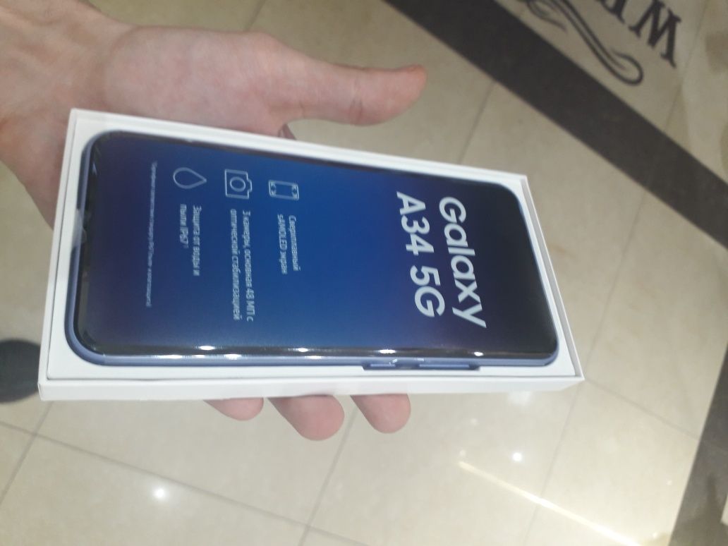 Samsung A34   5G 128GB совершенно новый