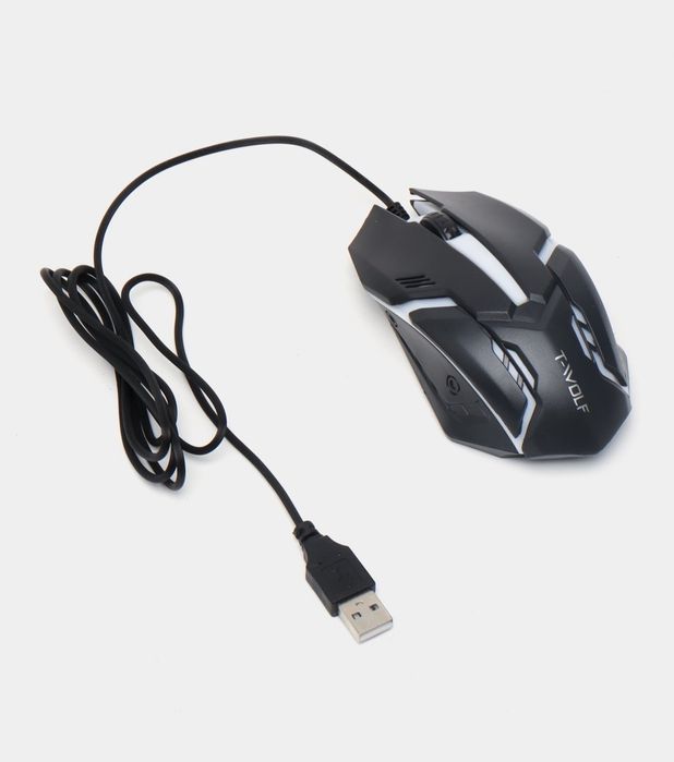 T-WOLF sichqonchasi rgb yonadi yangi