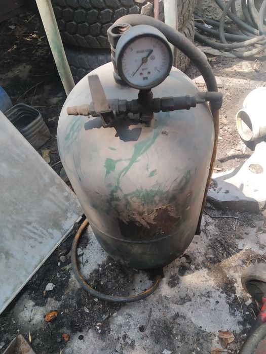 Баллон для откачки масла