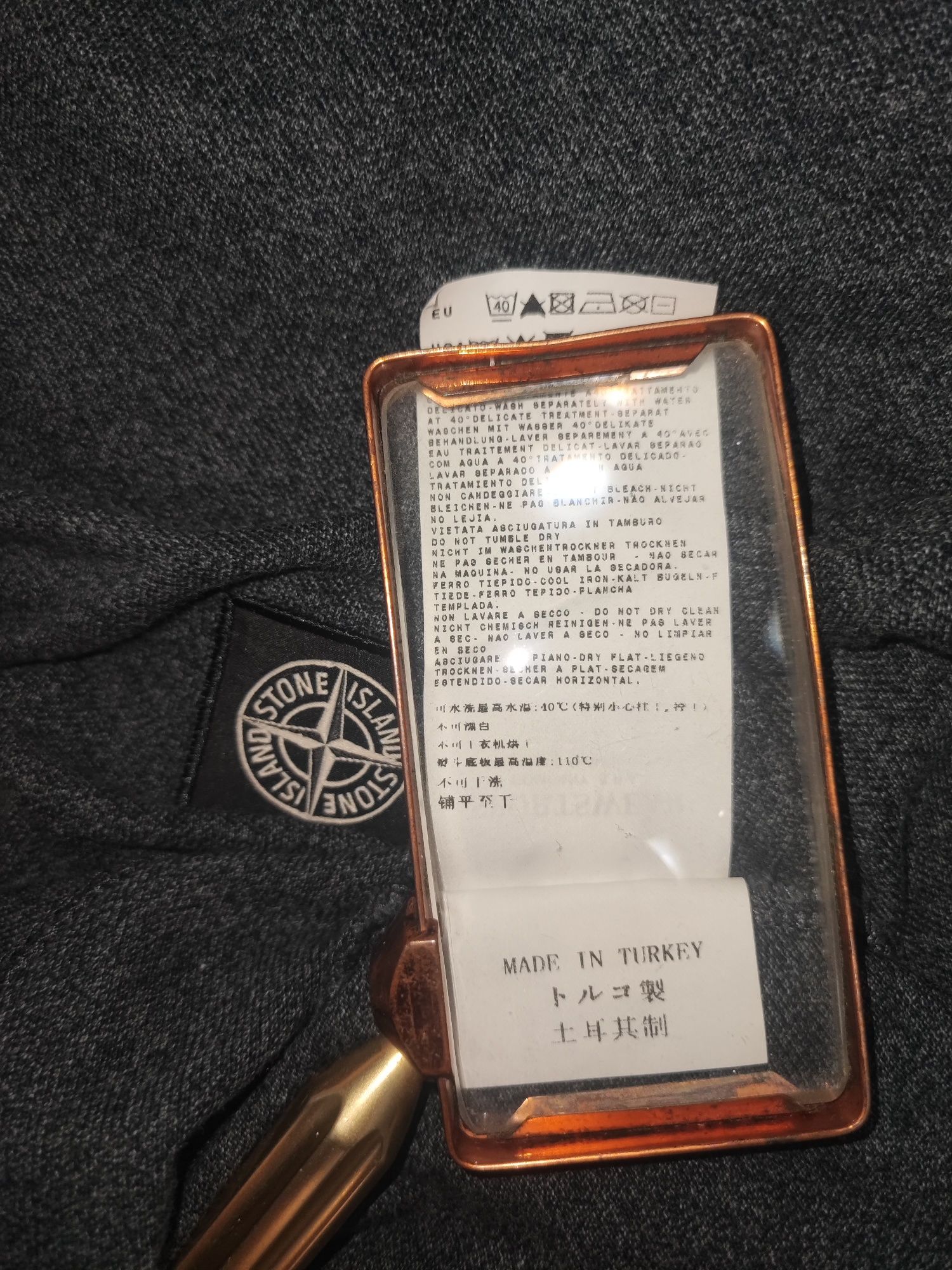 Stone island grey jumpers