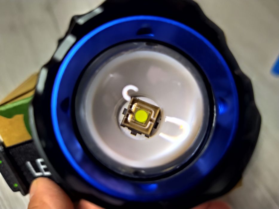 Lanterna de Cap cu zoom, LED LASER PM20 ULS, Distanta 1,2 km