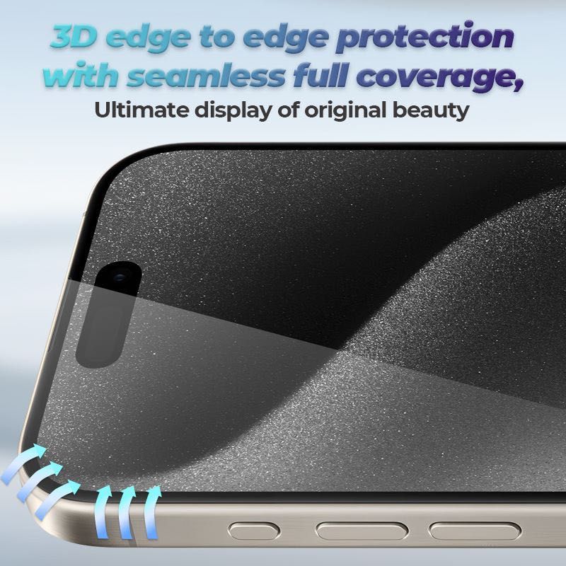 Blueo Curved Tempered Glass стъклен протектор за iPhone 15 Pro/Max