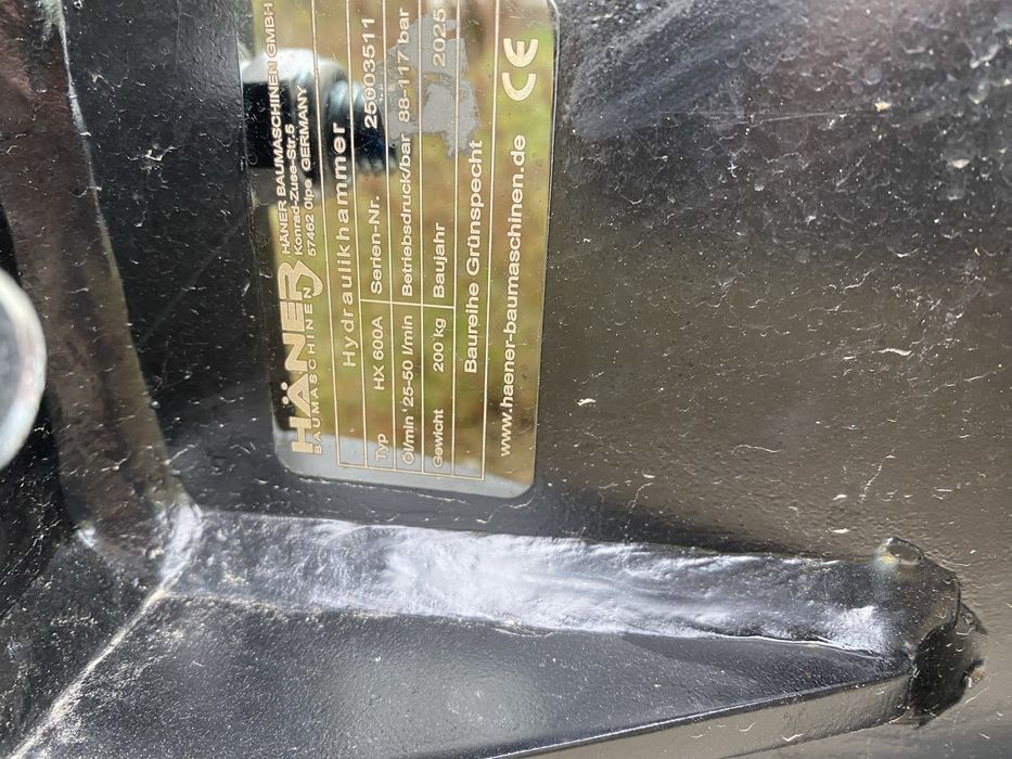 Хидравличен чук за багер Haner HX600A 200кг. Нов!