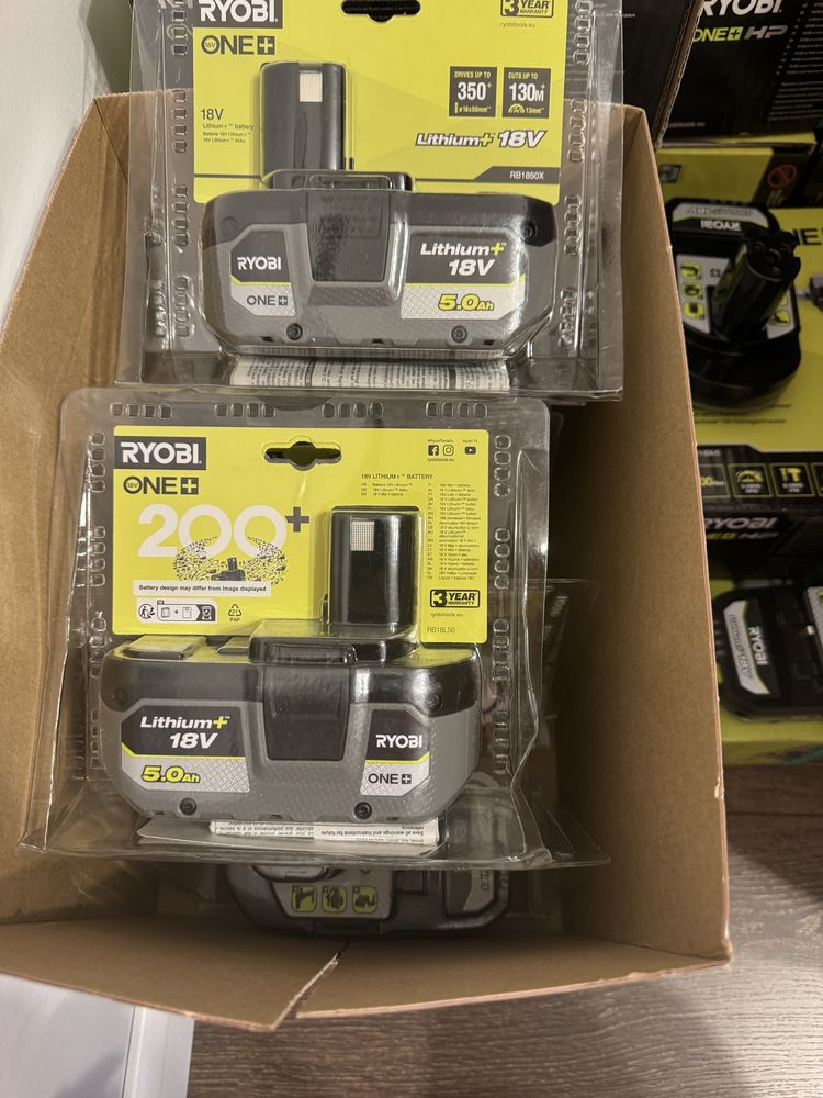 Ryobi-Acumulator Li-Ion ONE+ 5.0 Ah 2024 New
