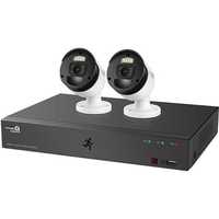 Kit supraveghere video HOMEGUARD 2 camere Full HD 1080p, DVR + HDD 1TB