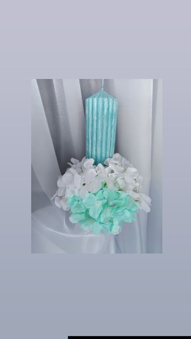 Lumânare de botez sau cununie