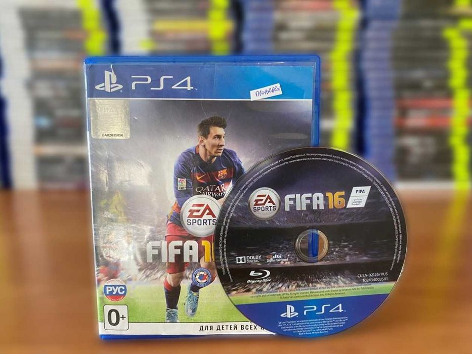 FIFA 16 PS4/PS5 Фифа 16 Пс4 Большой Выбор Игр