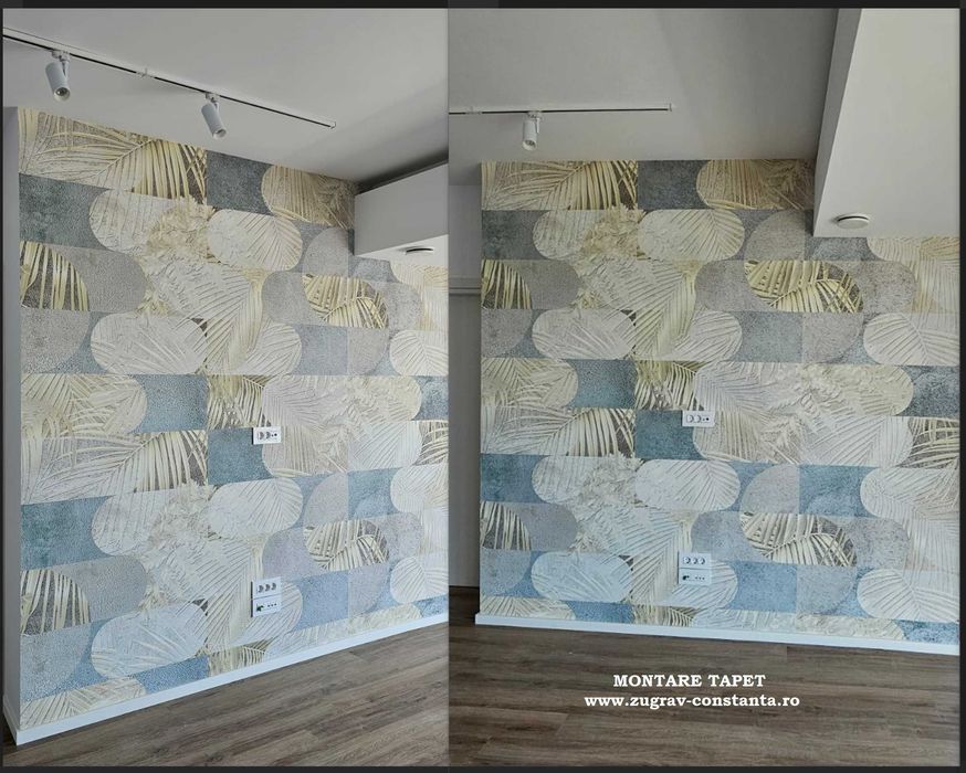 Zugraveli mecanizate - Sapa Autonivelanta - Decorative - Montare Tapet