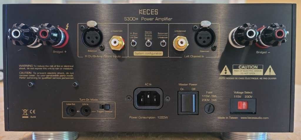 Keces S300+ Amplificator Stereo HIFI Clasa A / AB Nou, Cutie, Garantie