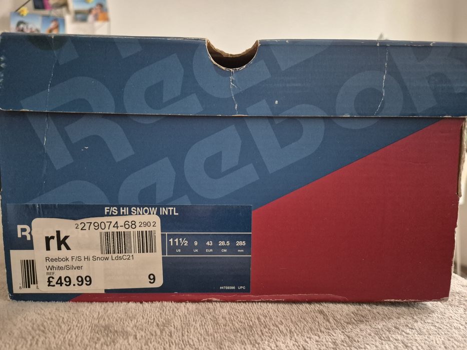 Дамски маратонки Reebok F/S Hi Snow, 43 номер