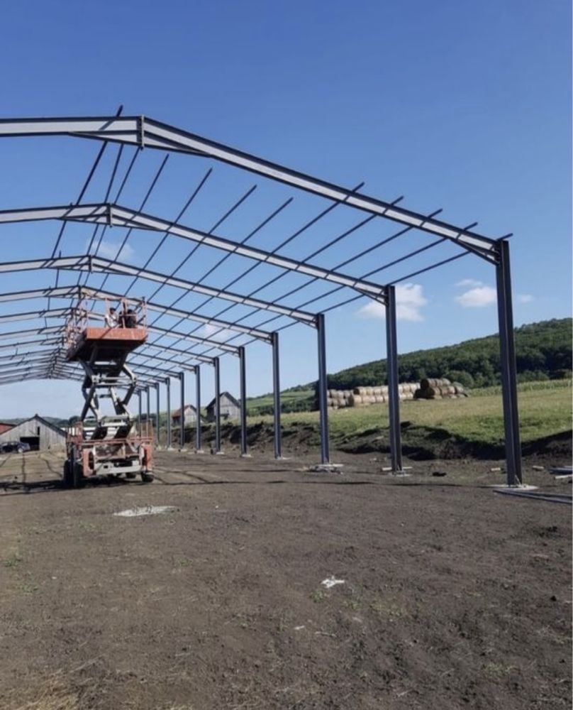 Vand structuri metalice și hale complete