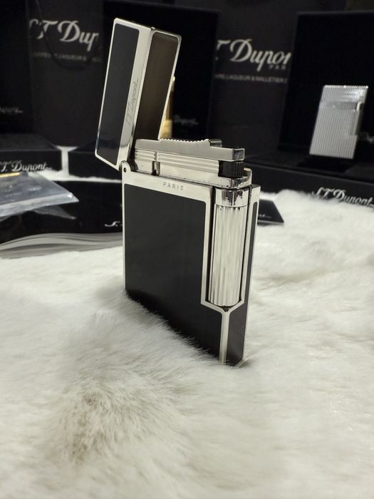 Bricheta Dupont Ligne 2 de inalta calitate black-silver, full box.
