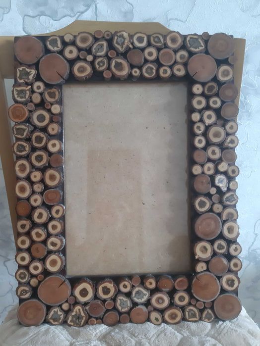 Продам рамку для фотографии из спила.