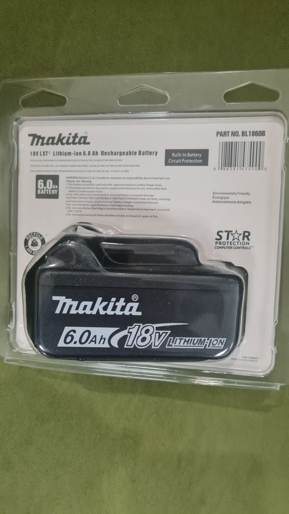 Vând baterie makita 6ah 18v