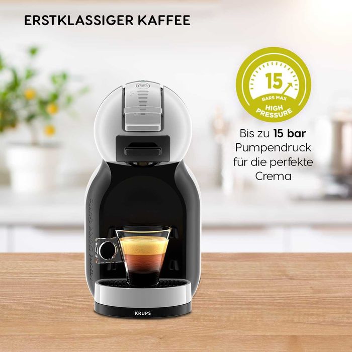 Кафемашина с капсули Krups Mini Me KP123B, 1500W, 15 бара