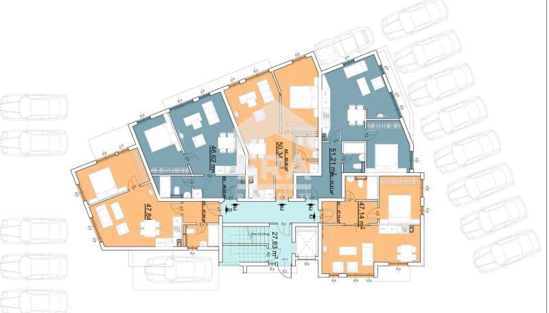 Продава се Двустаен апартамент в с. Равда, Област Бургас - 56 кв.м за 950 €/кв.м - Снимка #2