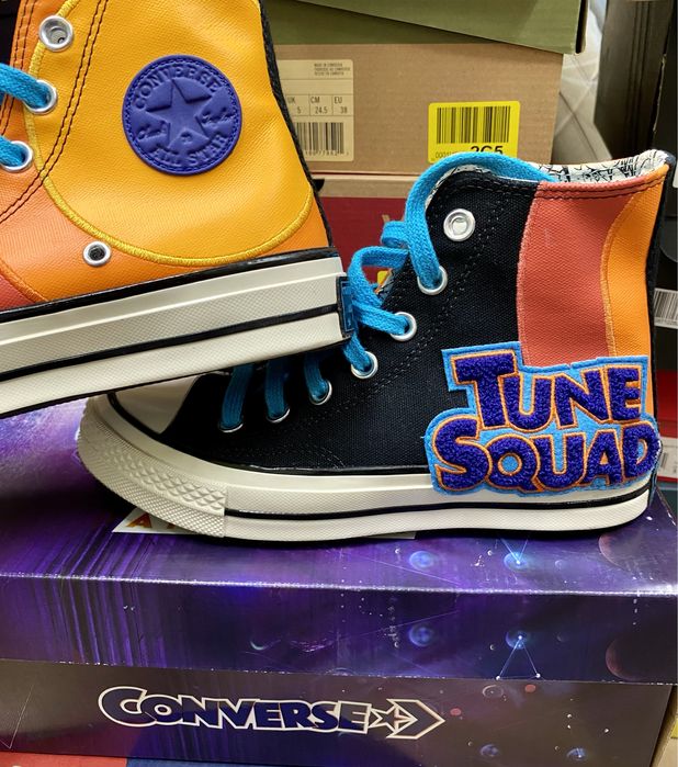 Дамски - детски кецове CONVERSE X Space Jam- 35-36 120 лв