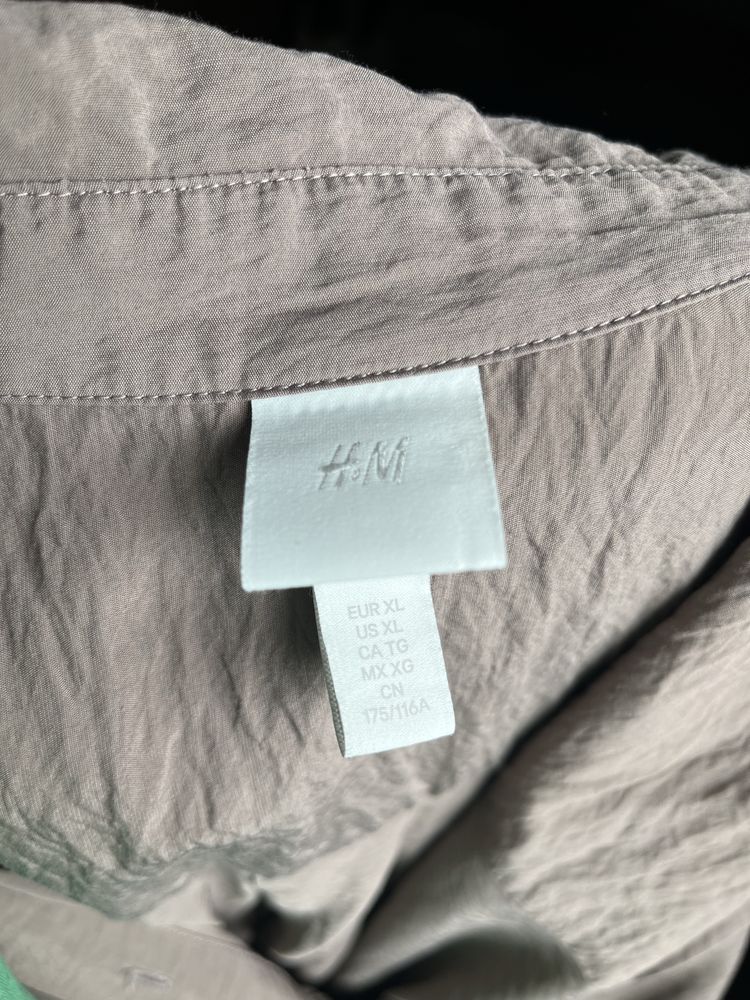 Рокля тип риза със завръзване H&M XL