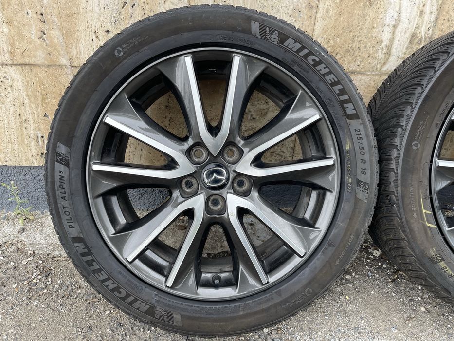 Jante Roți 18 Mazda CX-3 Hyundai Kona Anvelope iarna 215 50 R18 M+S