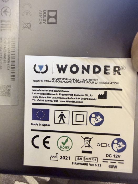 Wonder професионален уред за електростимулация - като нов !
