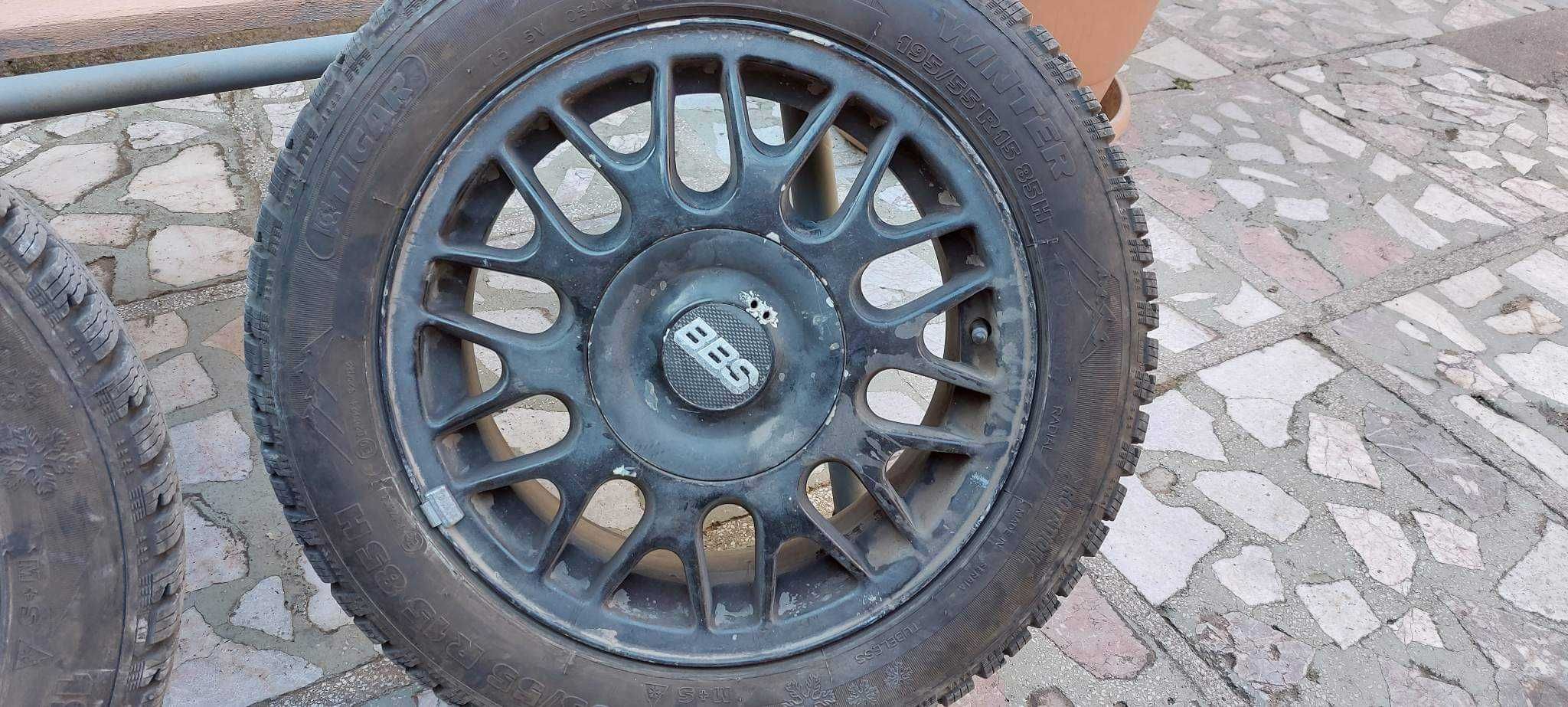 2 броя Зимни гуми със джанти дот 2021 почти чисто нови