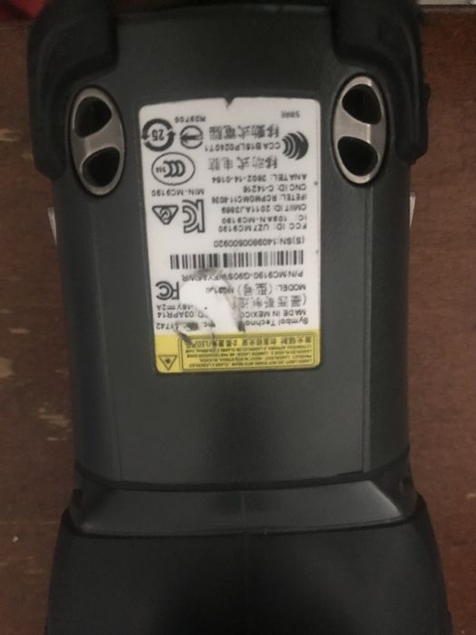 Scanner cod de bare Symbol cu program instalat și baterie