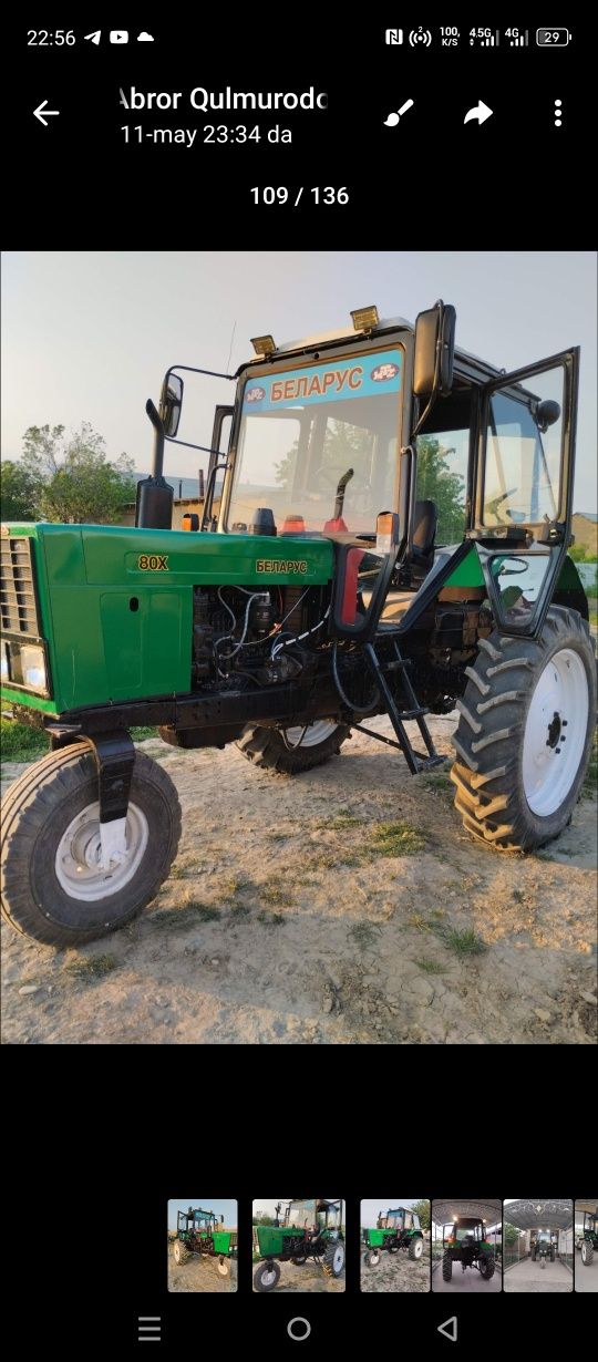 Belarus mtz80x yili 1990
