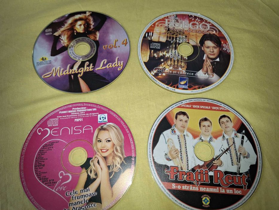 CD-uri originale cu muzica