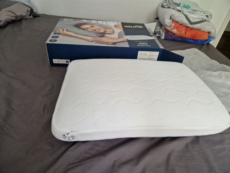 Perna Wellpur Vardo jysk cu spuma memorie 2 fete vara iarna