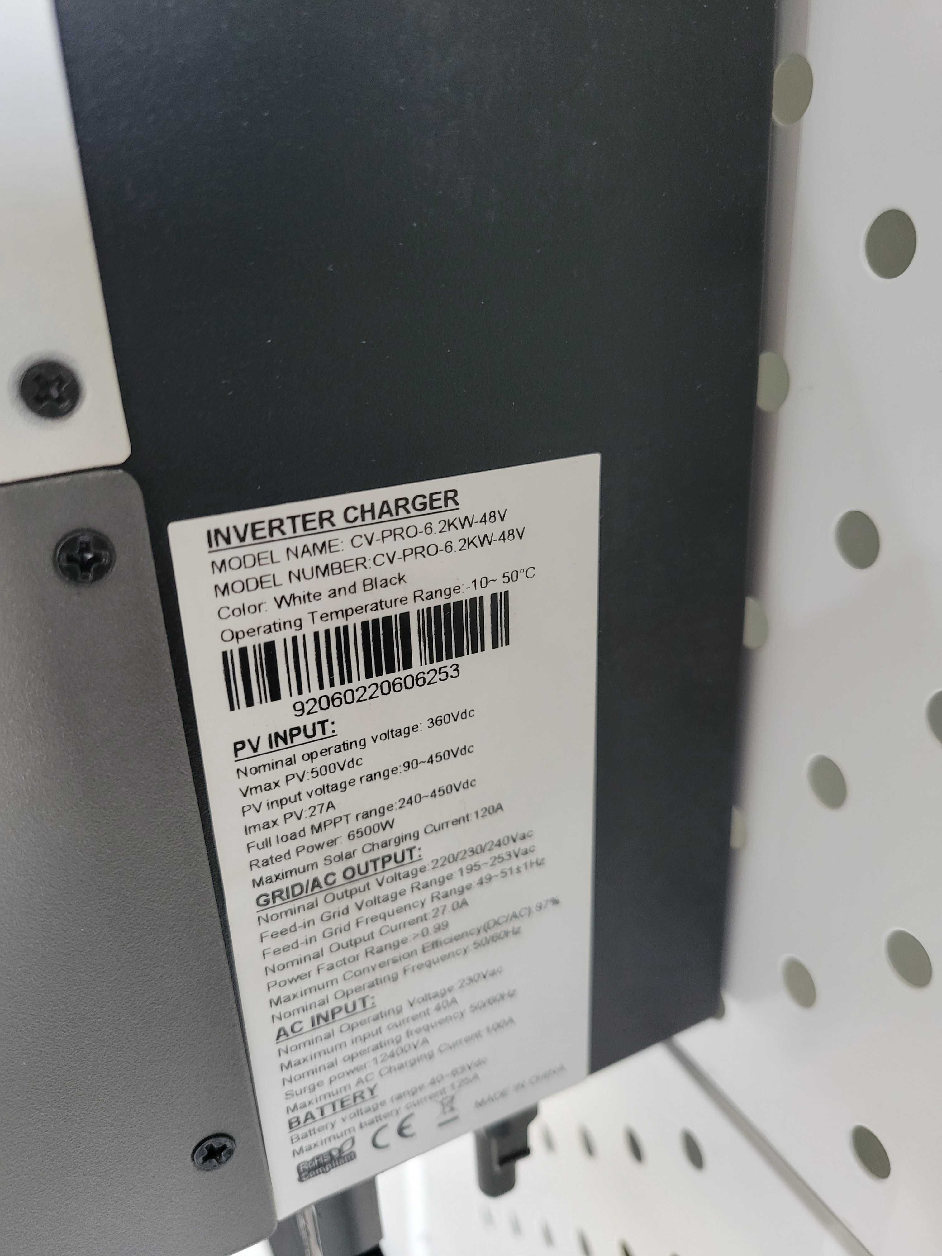Inverter 6,2 kW Gibrid Инвертер 6,2 кВ Гибрид