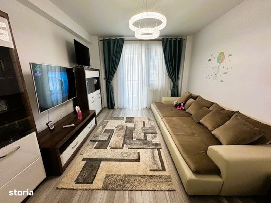 Apartament 2 cam etaj 2  suprafata 74,64 mobilat si utilat BLOC NOU