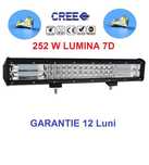 Led bar 252w, 12V-24V, Transport Gratuit si Garantie 1 an