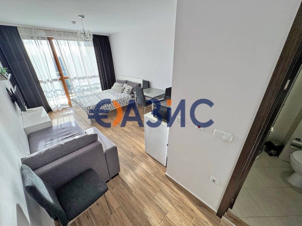Продава се Едностаен апартамент в к.к. Слънчев бряг - 35 кв.м за 1712 €/кв.м - Снимка #5