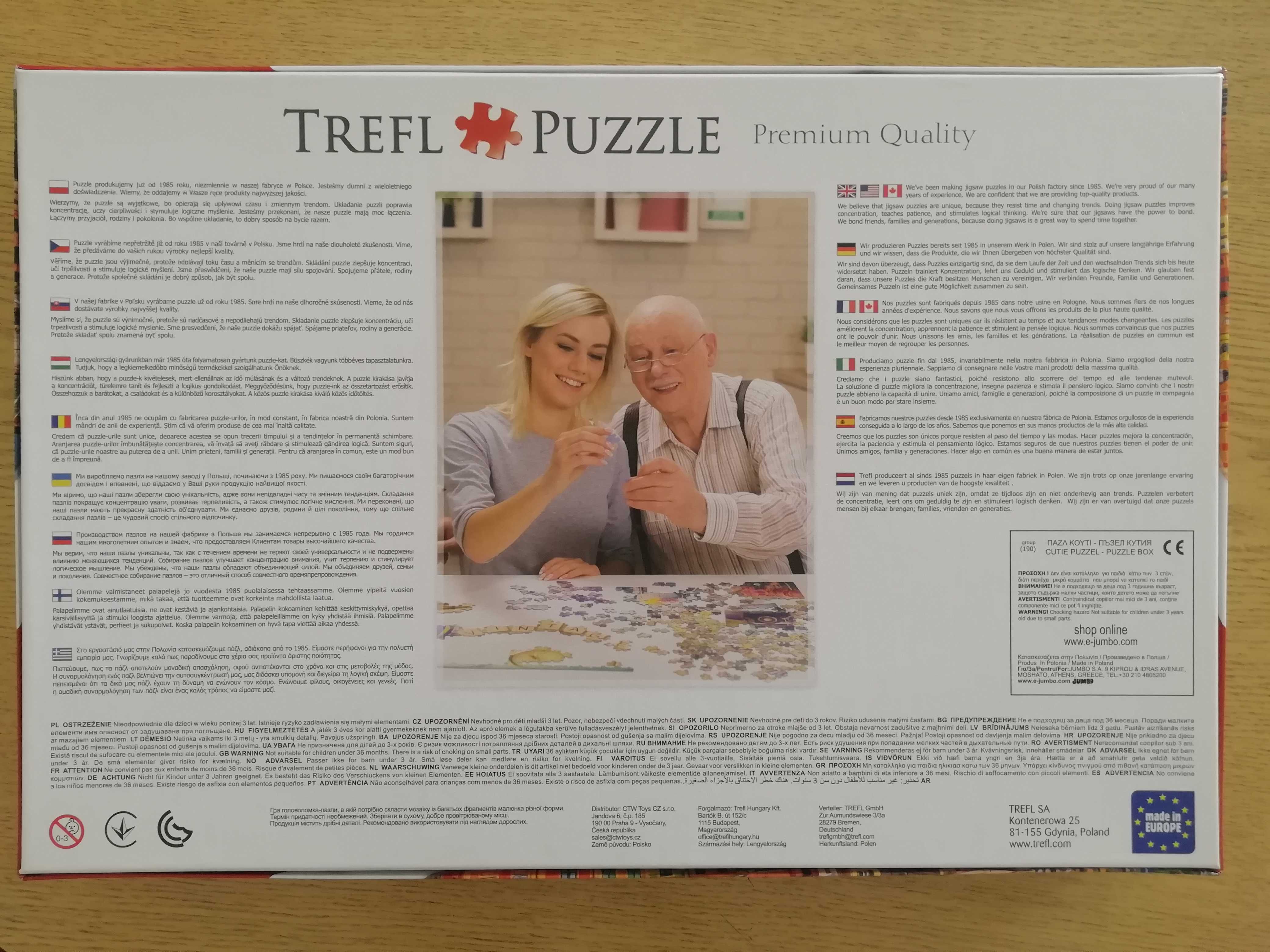 Пъзъл Trefl Puzzle 500 части