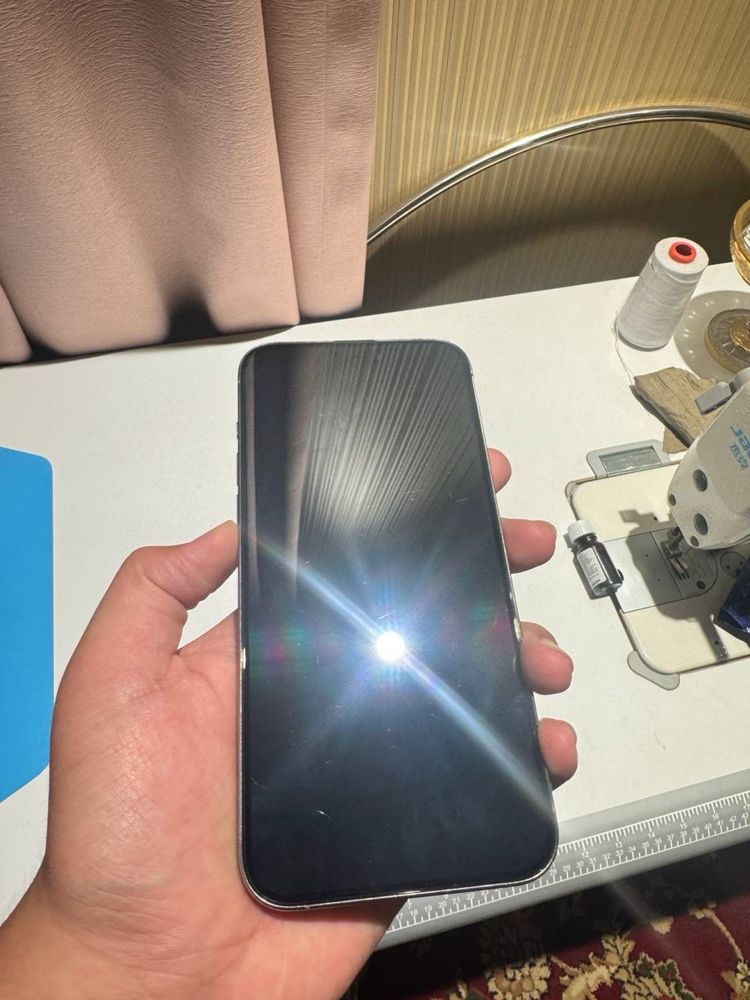 Iphone 15 pro max orginal titanium + 2 chehol