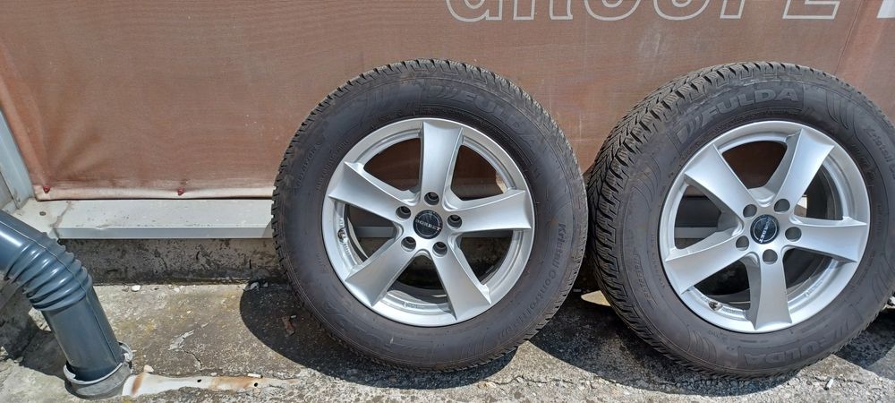 ROTI / JANTE VW  pe 16, prindere 5 × 112) cu anvelope 215 / 65 / 16