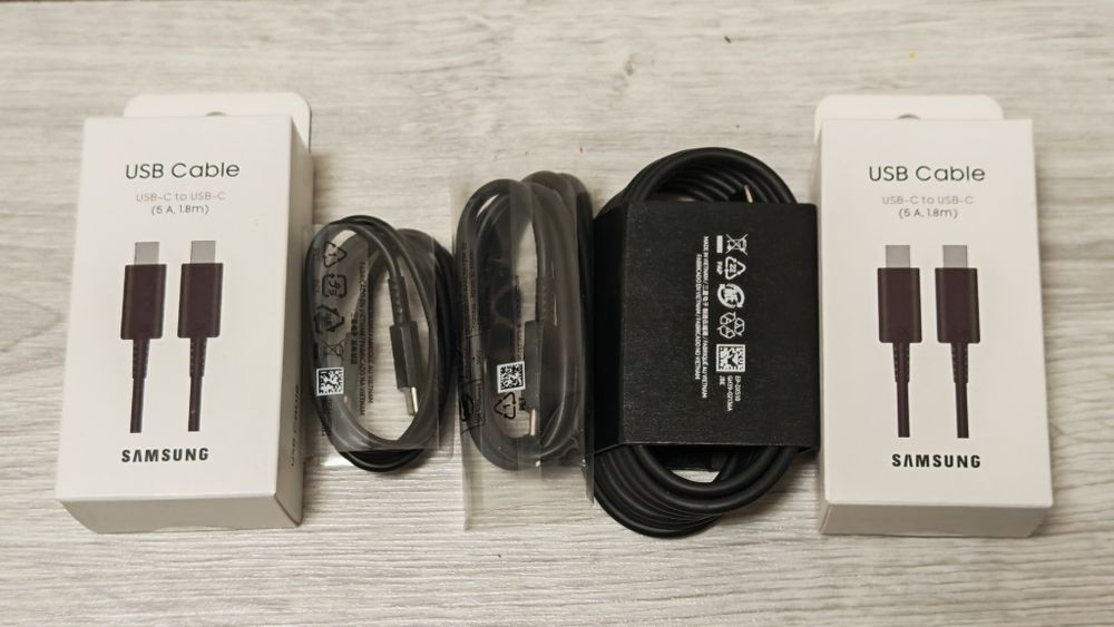 Cablu usb c to c Samsung 1m 3A/ 1m 5A și lung 1.8m bulk și retail