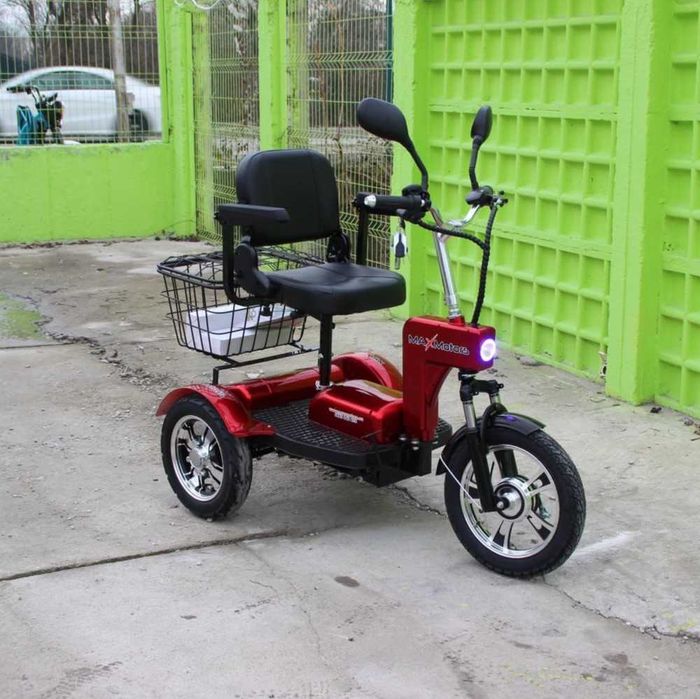 Електрическа  Триколка A6 LUX+ 1000W RED