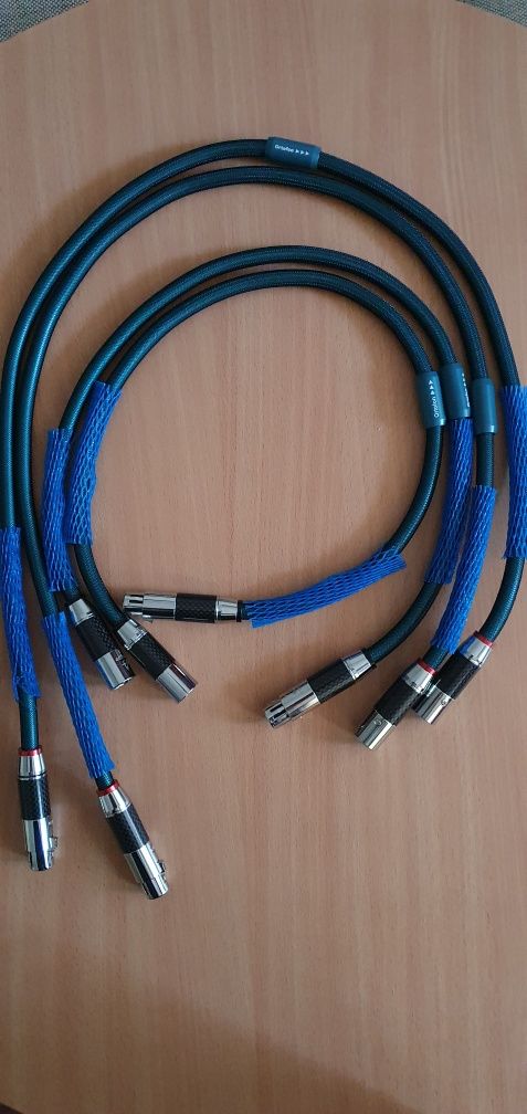 Cabluri audio Ortofon HiFi XLR Hi-end 8N OCC placate cu argint