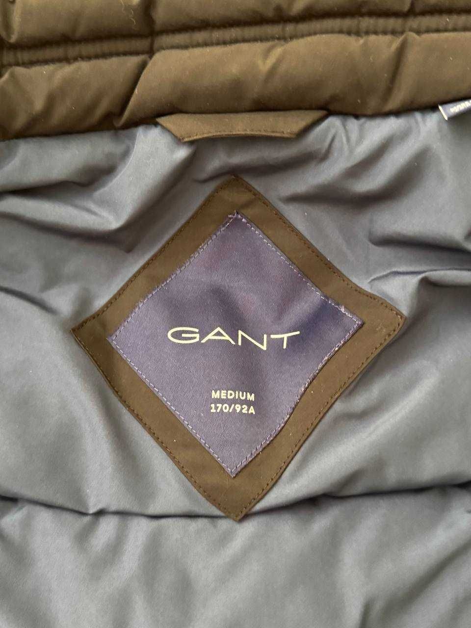 Оригинално мъжко зимно яке GANT Размер М цвят черен