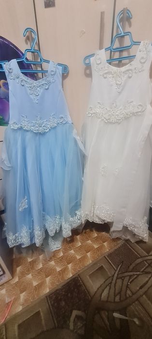 Бальные платья со шлейфом на девочек