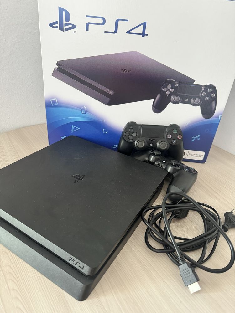 PlayStation 4 slim 1TB 6 игр