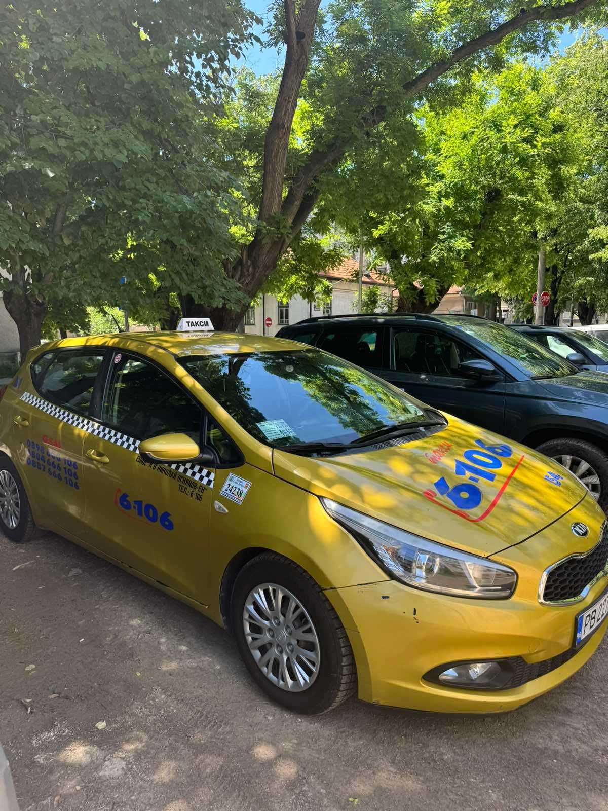 Kia Ceed - такси