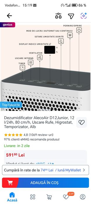 Dezumificator camera