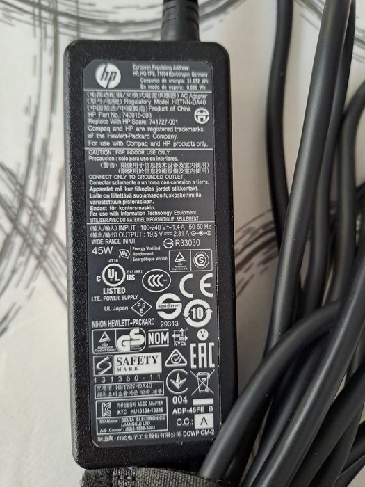 HP incarcator original 19.5 V 2.31 A 45 W