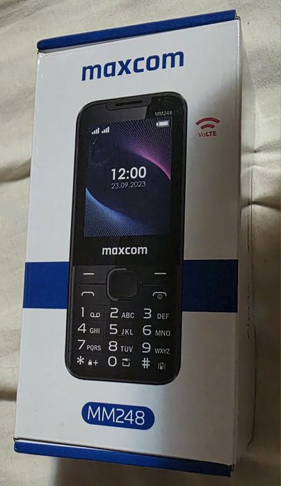 Telefon Mobil Maxcom MM248 4G Dual Sim Black