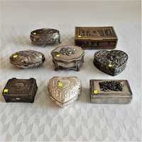 Бижута кутии за бижута метални за подарък или опаковка на бижу