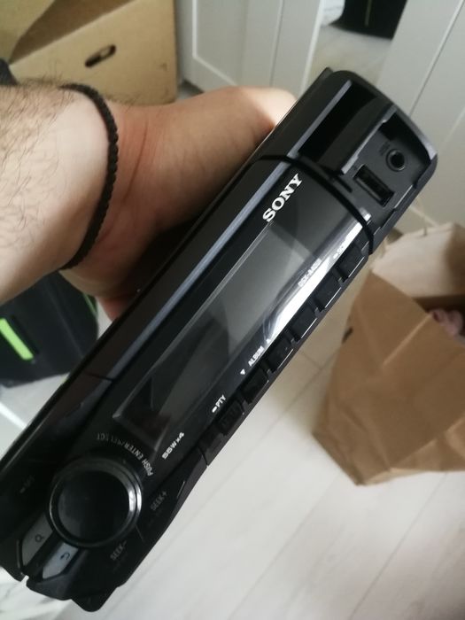 Radio MP3 Player auto Sony DSXA40UI, 4 x 55 W, USB, AUX, telecomanda